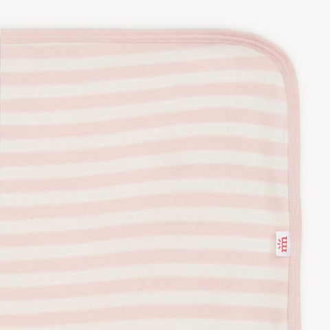 Magnetic Me | Pink Stripe Cotton Blanket