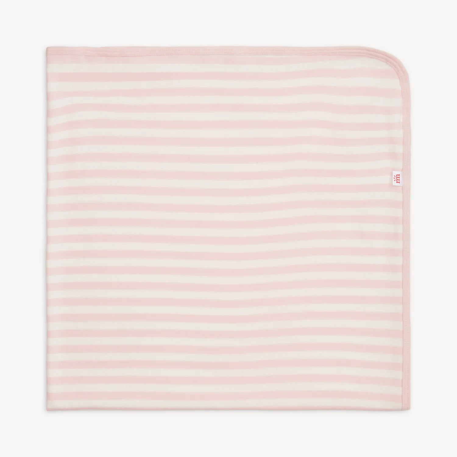 Magnetic Me | Pink Stripe Cotton Blanket