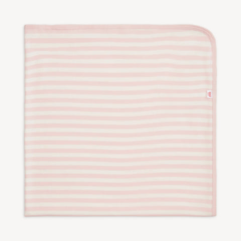 Magnetic Me | Pink Stripe Cotton Blanket