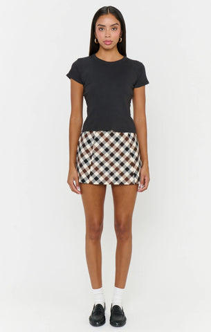 Show Me Your Mumu | Gia Mini Skort in Spiced Plaid