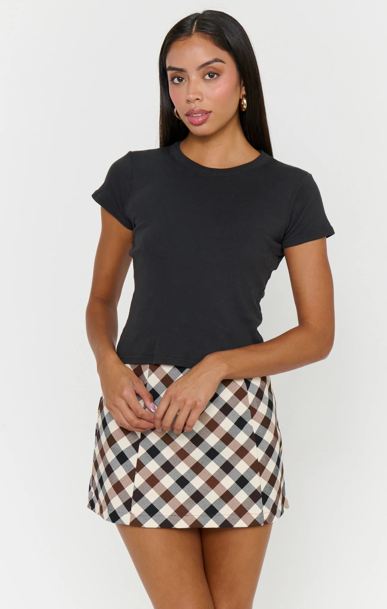 Show Me Your Mumu | Gia Mini Skort in Spiced Plaid