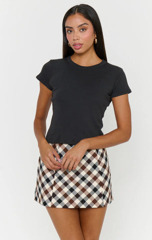 Show Me Your Mumu | Gia Mini Skort in Spiced Plaid