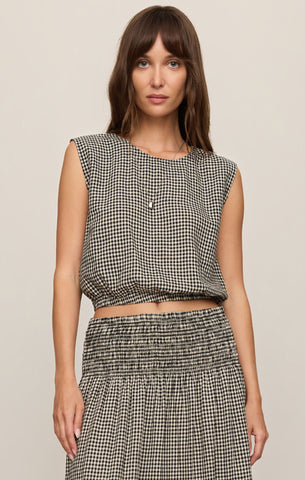 Z Supply Merit Gingham Top