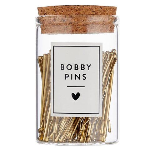 *Bella Jar Gold Bobby Pins