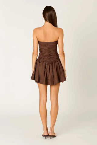NIA | Currant Dress in Coffee