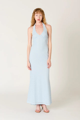 NIA | Pluma Dress in Sky Blue
