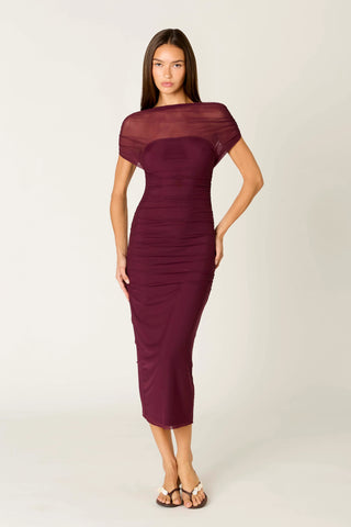 NIA | Aria Dress in Plum