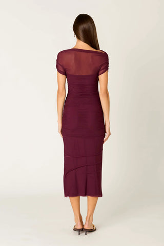NIA | Aria Dress in Plum
