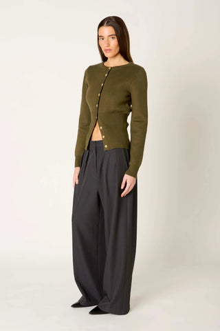 NIA | Sophia Cardigan in Olive