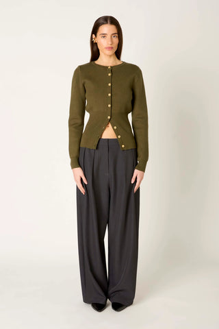 NIA | Sophia Cardigan in Olive