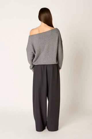 NIA | Nightmoor Sweater in Heather Grey