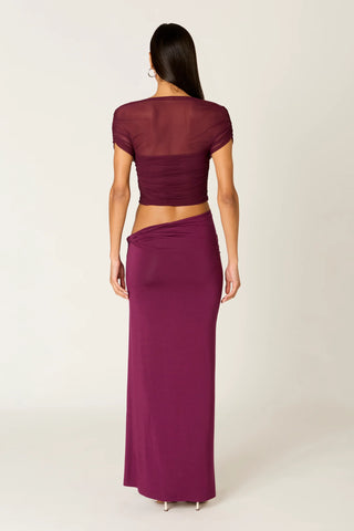 NIA | Yale Top in Plum