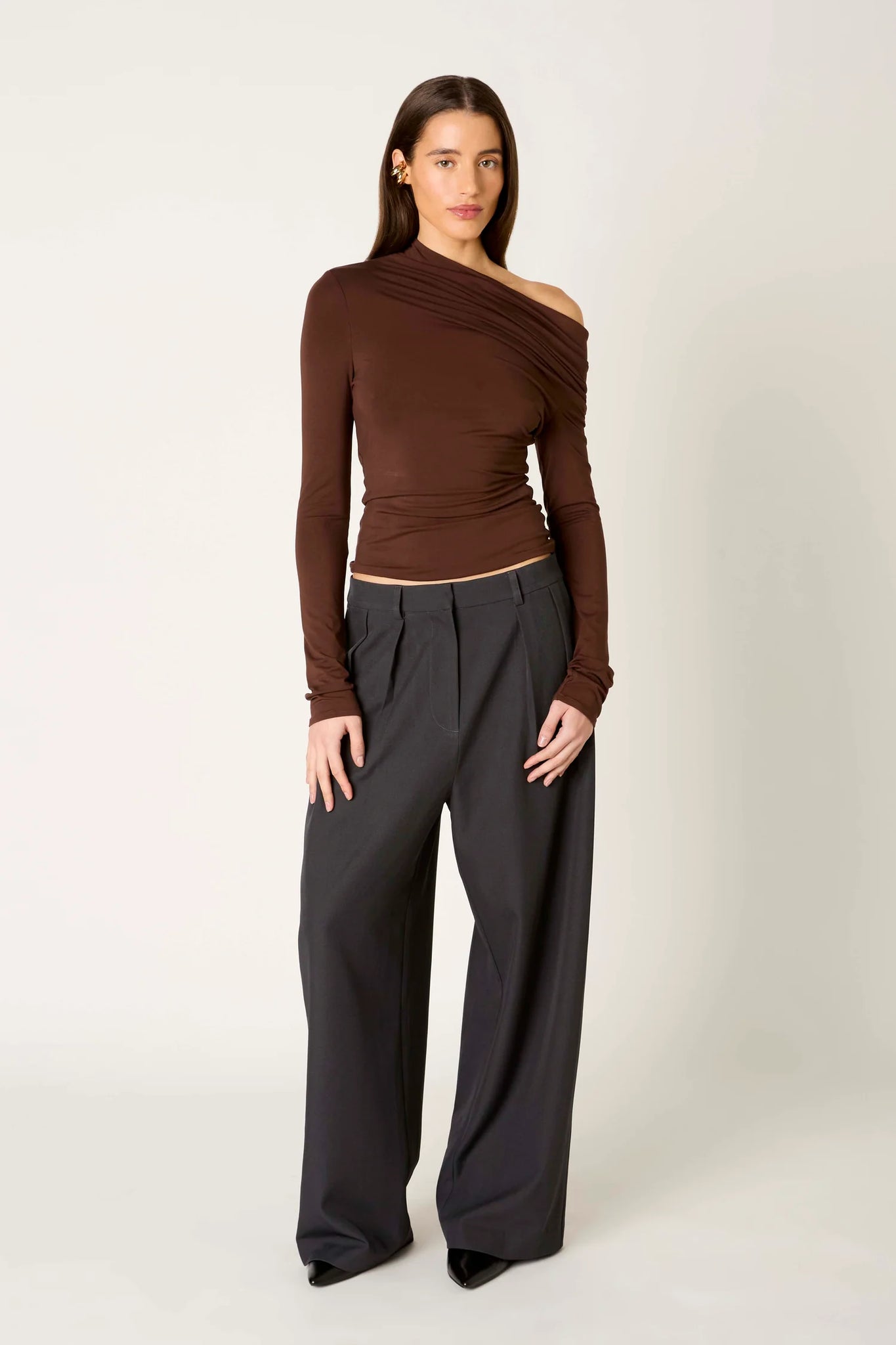 NIA | Illyria Top in Espresso