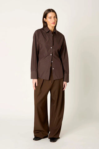 NIA | Serrano Shirt in Brown