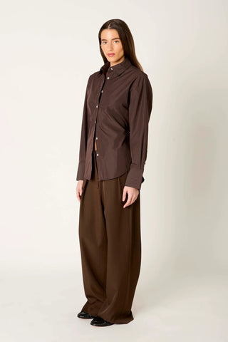 NIA | Serrano Shirt in Brown