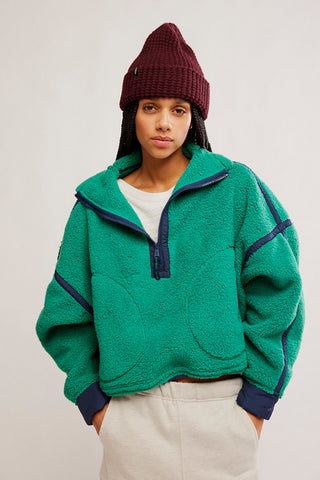 Free People | Mountain High Half Zip Fleece