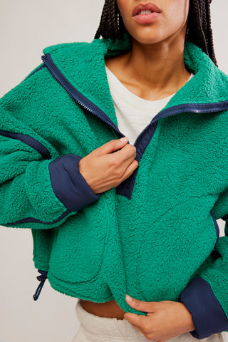 Free People | Mountain High Half Zip Fleece