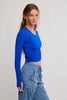 Free People | Tempo Ruched Long Sleeve