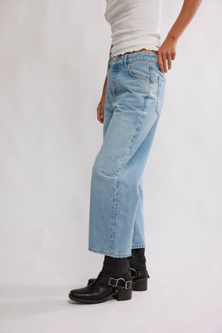 Free People | Deep Trace Dropped BF Jean