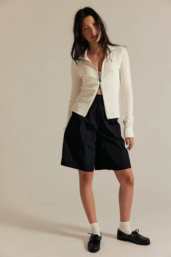 Free People | Brunch Girl Zip Up