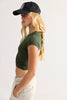 Free People | Tempo Ruched Short Sleeve