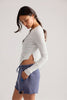 Free People | Cool Down Crew Solid