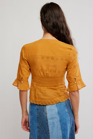 Free People | Salone Eyelet Top