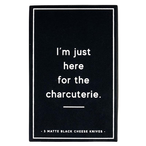 SB | Black Cheese Knives Box