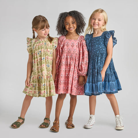 Pink Chicken | Girls Mary Barrett Dress