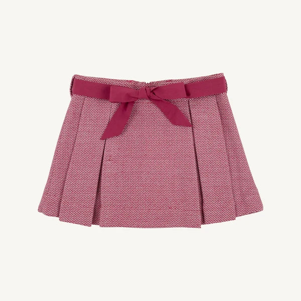 Beaufort Bonnet | Parson Pleated Skirt (Tweed)
