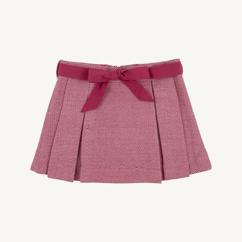 Beaufort Bonnet | Parson Pleated Skirt (Tweed)