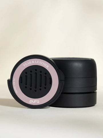 Pura | Teak & Leather Car Diffuser Refill