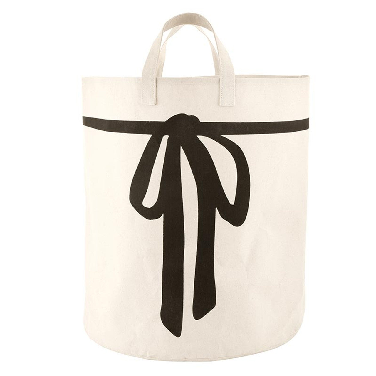SB | Large Canvas Storage Bow Tote
