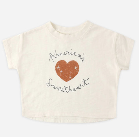Rylee + Cru | American Sweetheart Boxy Tee
