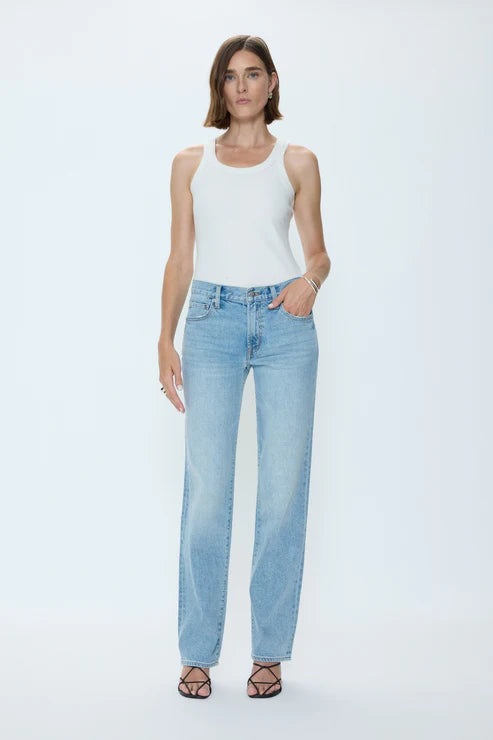 Pistola | Issa Mid Rise Relaxed Straight