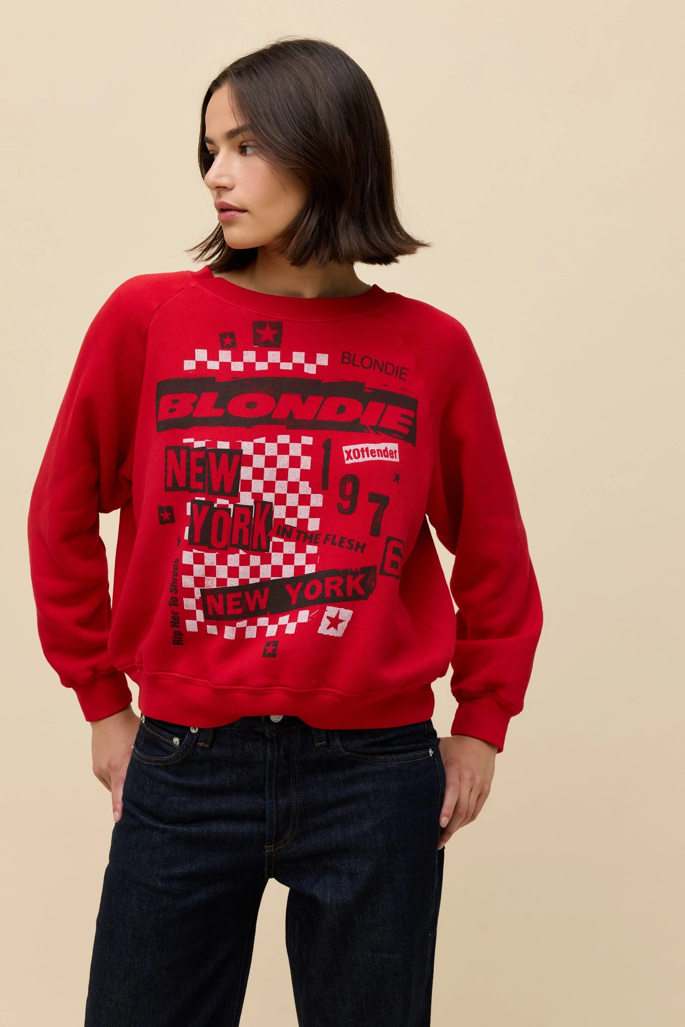 Daydreamer | Blondie Self-Titled Shrunken Sweatshirt