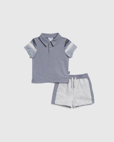 Splendid | Stormy Stripe Short Set