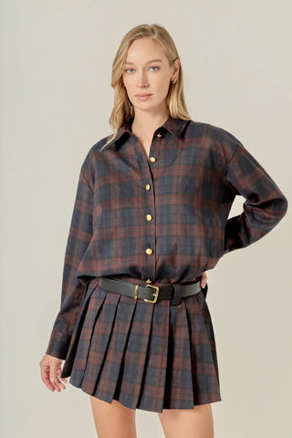 EF | Pleated Mini Skirt