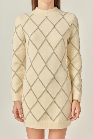 EF | A Lurex Knit Dress