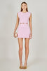 ER | Ring Detailed Mini Knit Dress