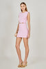 ER | Ring Detailed Mini Knit Dress