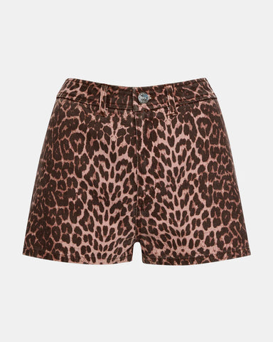 Steve Madden | Cait Hot Spot Print Denim Short