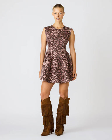 Steve Madden  | Irinna Hot Spots Print High Neck Dress
