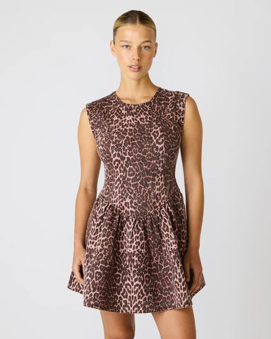 Steve Madden  | Irinna Hot Spots Print High Neck Dress