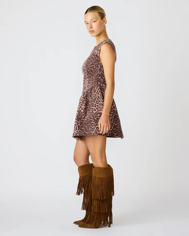 Steve Madden  | Irinna Hot Spots Print High Neck Dress