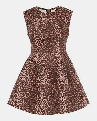 Steve Madden  | Irinna Hot Spots Print High Neck Dress