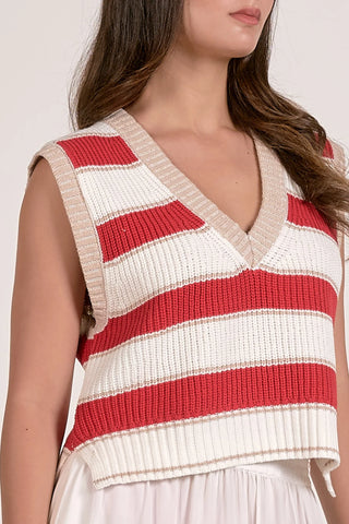 Slate Sleeveless Sweater