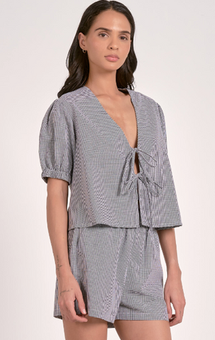 Elan | Shortsleeve Fly Away Top