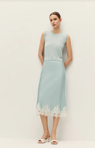 Elodie | Fiora Top in Blue Haze