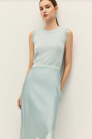 Elodie | Fiora Top in Blue Haze